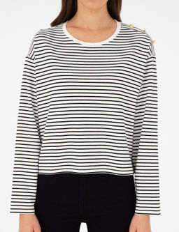 Ekru Regular Fit Sweatshirt - Pierre cardin фото 6