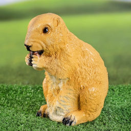 Садовая фигура "Бурундук с орешком" 17см