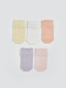 Basic K?z Bebek Patik ?orap 5li