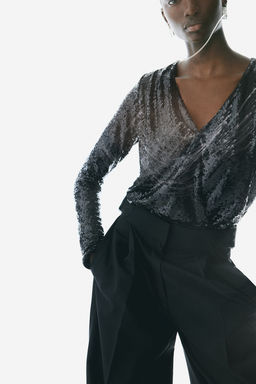 Body de lentejuelas - H&m фото 3