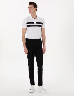 Siyah Slim Fit Kanvas Pantolon - Pierre cardin фото 3