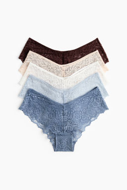 Pack de 5 bragas hipster de encaje - H&m фото 3