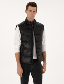 Siyah Dolgulu _i_me Yelek