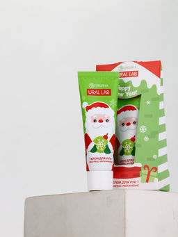 Крем для рук Happy New Year, 30 мл, сливочный крем, URAL LAB