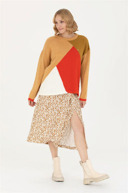 U. S. Polo Assn Женская тканая юбка светло-хаки