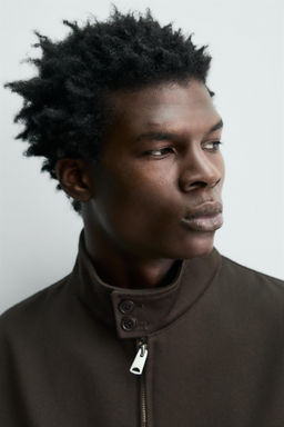 WOOL - COTTON TEXTURED JACKET - Zara фото 6