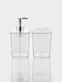 Набор для ванной 2 предмета (дозатор, стакан)
