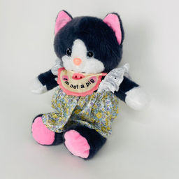 Мягкая игрушка Кошка в сарафане 22 см - Storyland фото 20