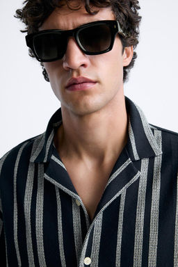 CIZGILI DOKULU GOMLEK - Zara фото 7