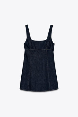TRF DENIM DRESS - Zara фото 6