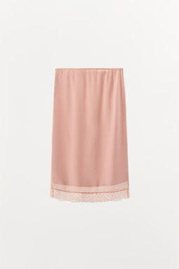 LACE MIDI SKIRT - Zara фото 6