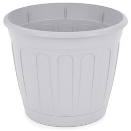 Цена за 2 шт. Горшок цв. "Дионис" 3,6л (серый) М8525