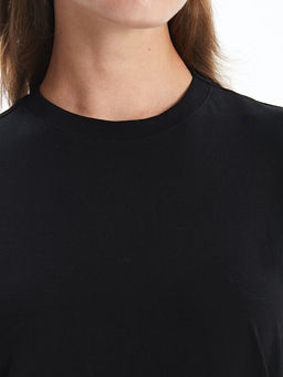 Kad?n Bisiklet Yaka D?z Tunik