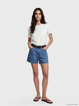 Regular Fit Kad?n Jean ?ort