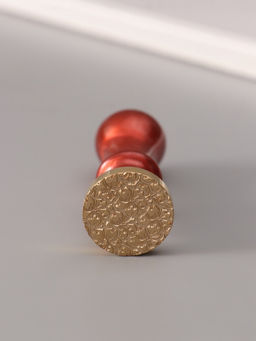 Печать для сургуча с пластиковой ручкой Цветочки, 6.3?2.5?2.5 см