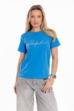 Футболка М325079Пб Голубой темный