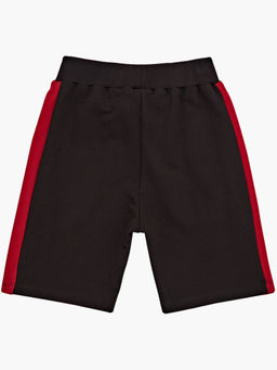 Шорты для мальчика 22-3458 черный | горчичный - Mini maxi фото 14