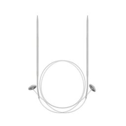 Спицы GAMMA раздельные на леске KNK алюминий d 3.5 мм 50 см 2 шт с фиксатором фото 4