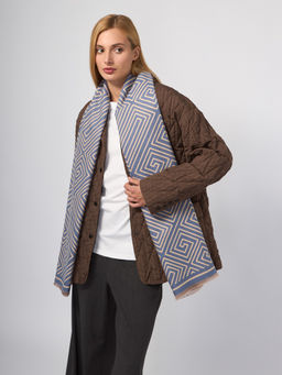 Палантин жен. шерсть+хл+акр 63х190 LG72-280-11 - Labbra фото 6