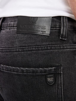 Утепленные мужские джинсы зауженного кроя с начесом - Mossmore фото 8