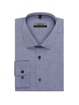 Сорочка мужская длинный рукав GREG 213/231/0482/Z/1p