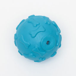 Мяч Косточки, TPR, 6 см, синий - Пижон фото 2