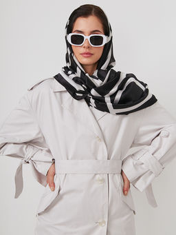 Большой, мягкий, тонкий и очень нежный двусторонний палантин - Tantino фото 6