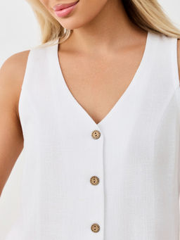 Жилет Аманти-1 из льна с вискозой - Виотекс фото 10