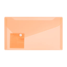 Expert Complete Trend NEON Папка-конверт с кнопкой travel 180 мкм волокно 12 шт. оранжевый EC211130112