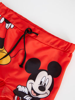 Beli Lastikli Mickey Mouse Bask?l? Erkek Bebek Deniz ?ortu - Waikiki фото 3