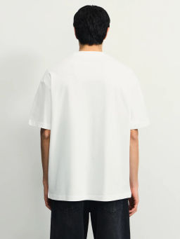 Футболка с принтом на груди / Zarina фото 5