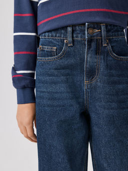 ACOOLA / Брюки джинсовые детские для мальчиков Zaizen темно-синий  фото 6