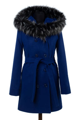 02-2598 Пальто женское утепленное