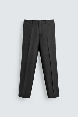 WOOL SUIT TROUSERS - Zara фото 7