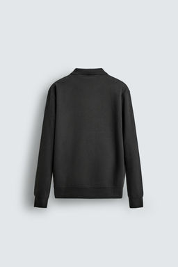 INTERLOCK POLO SWEATSHIRT - Zara фото 7