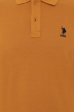 U. S. Polo Assn / Мужской ЖЕЛТЫЙ базовый свитшот - U.s. polo assn фото 6