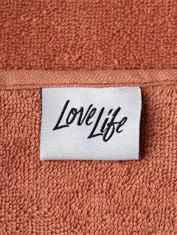 Полотенце махровое LoveLife «Танами» 50×80 см, коричневое, 100% хлопок, 430 г/м²