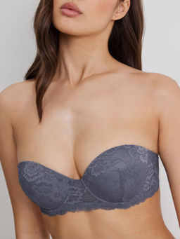 Infinity / Бюстгальтер Balconette жен. Shohona темно-серый - Infinity Lingerie фото 5