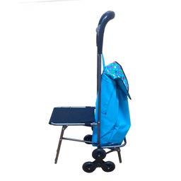 Сумка-тележка хозяйственная 20кг с сиденьем (цвет в ассорт.) NA1017