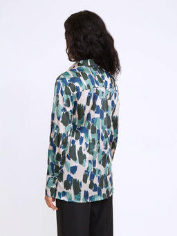 Рубашка с принтом B2951/joan - Emka фото 4