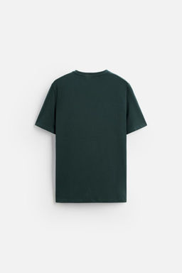 BASIC SLIM FIT T-SHIRT - Zara фото 47