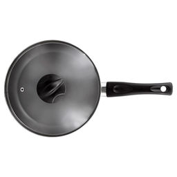 Dream Сковорода с антипригарным покрытием д26см, h5см, s3мм, стеклянная крышка (Россия) - Домашняя мода фото 3