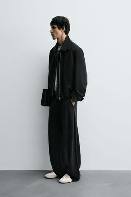 LOOSE-FITTING RELAXED FIT TROUSERS - Zara фото 4