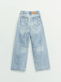 Джинсы wide leg с высокой посадкой / Zarina  фото 7