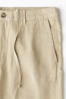 Pantal?n en mezcla de lino Regular Fit - H&m фото 5