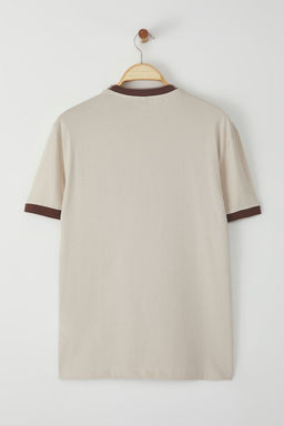 TRENDYOL MAN Tas Modern Herritage Oversize/Genis Kesim %100 Pamuklu Bask?l? T-Shirt TMNSS25TS00126 - Trendyolmilla фото 11