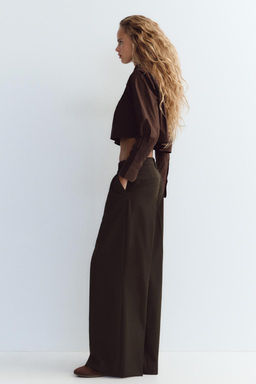 DOUBLE PLEAT TROUSERS - Zara фото 11