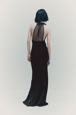 Vestido con capa de malla - H&m фото 6