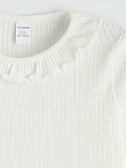 Bisiklet Yaka K?z ?ocuk Ka?korse Ti??rt