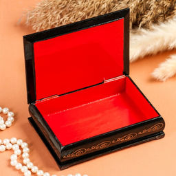 Шкатулка Закат, 10?14 см, лаковая миниатюра - Simaland фото 3